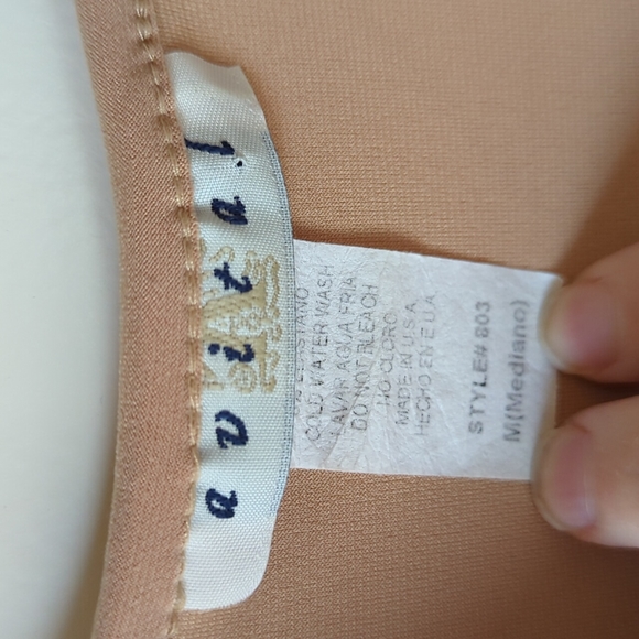 Vintage Faux Wrap Dress - Picture 3 of 4